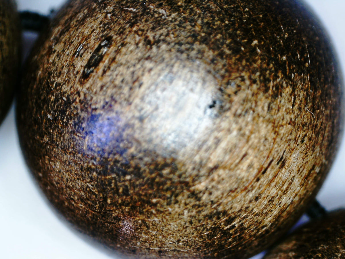 The Little Borneo Wild Agarwood Bracelet 19g,14 beads 16mm -