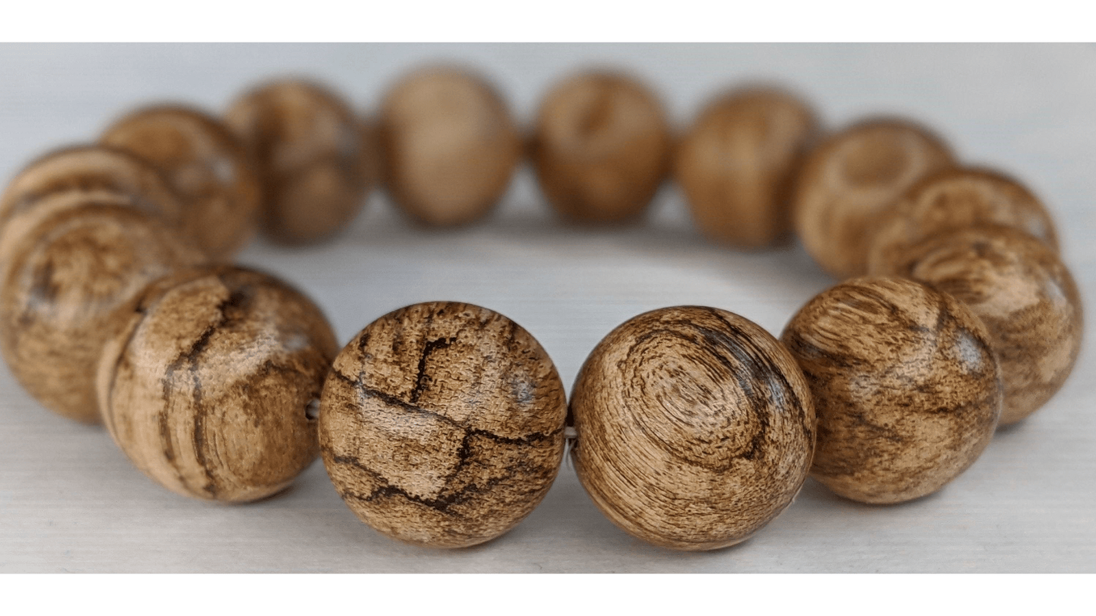 *New* The Tiger King - Wild Agarwood Bracelet 20g 16mm from Malinau -