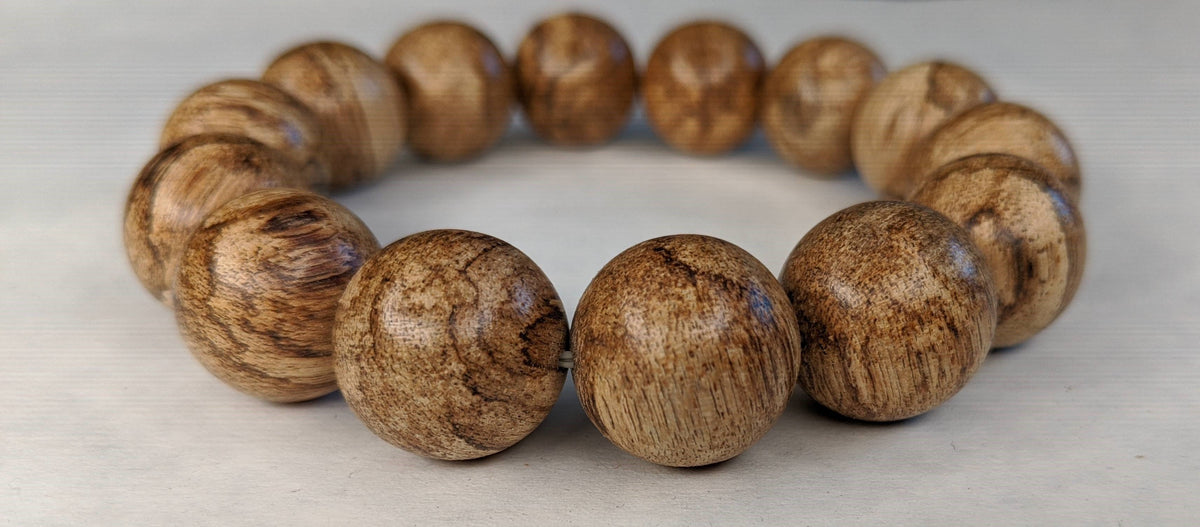 *New* The Tiger King - Wild Agarwood Bracelet 20g 16mm from Malinau -