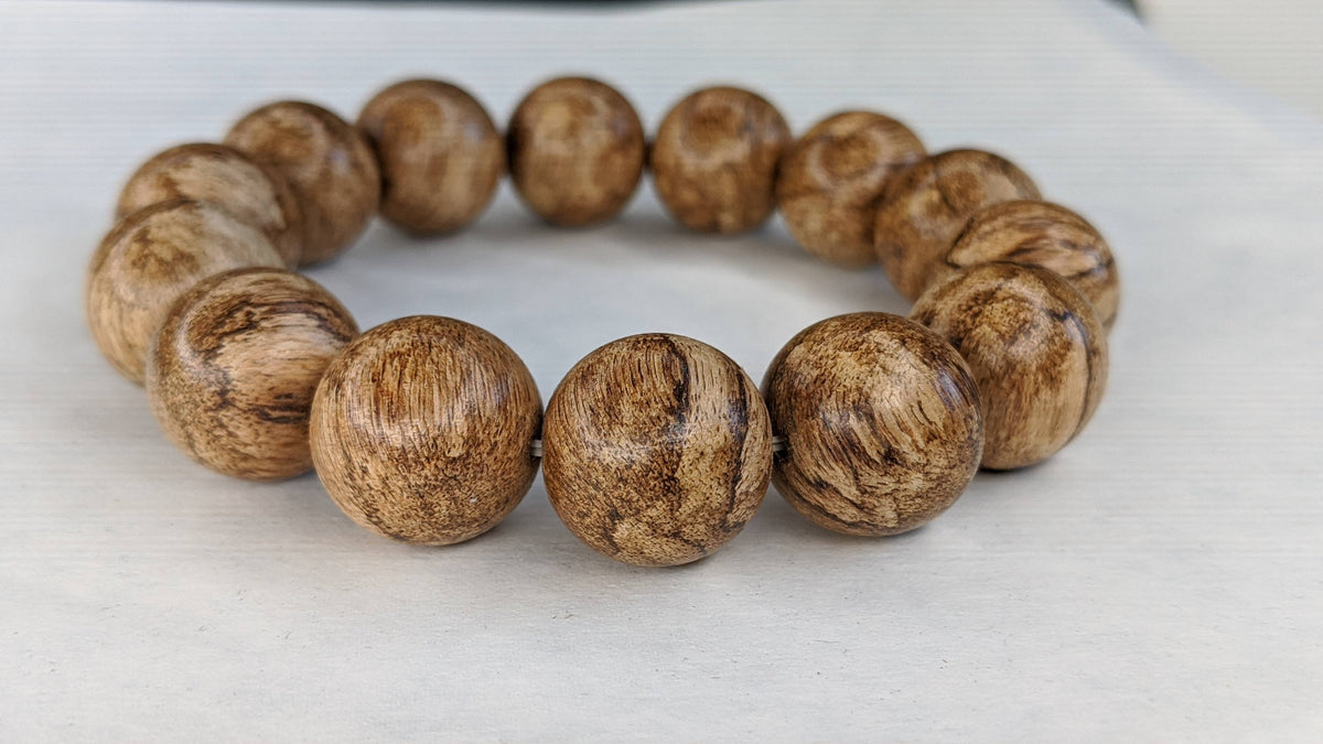 *New* The Tiger King - Wild Agarwood Bracelet 20g 16mm from Malinau -