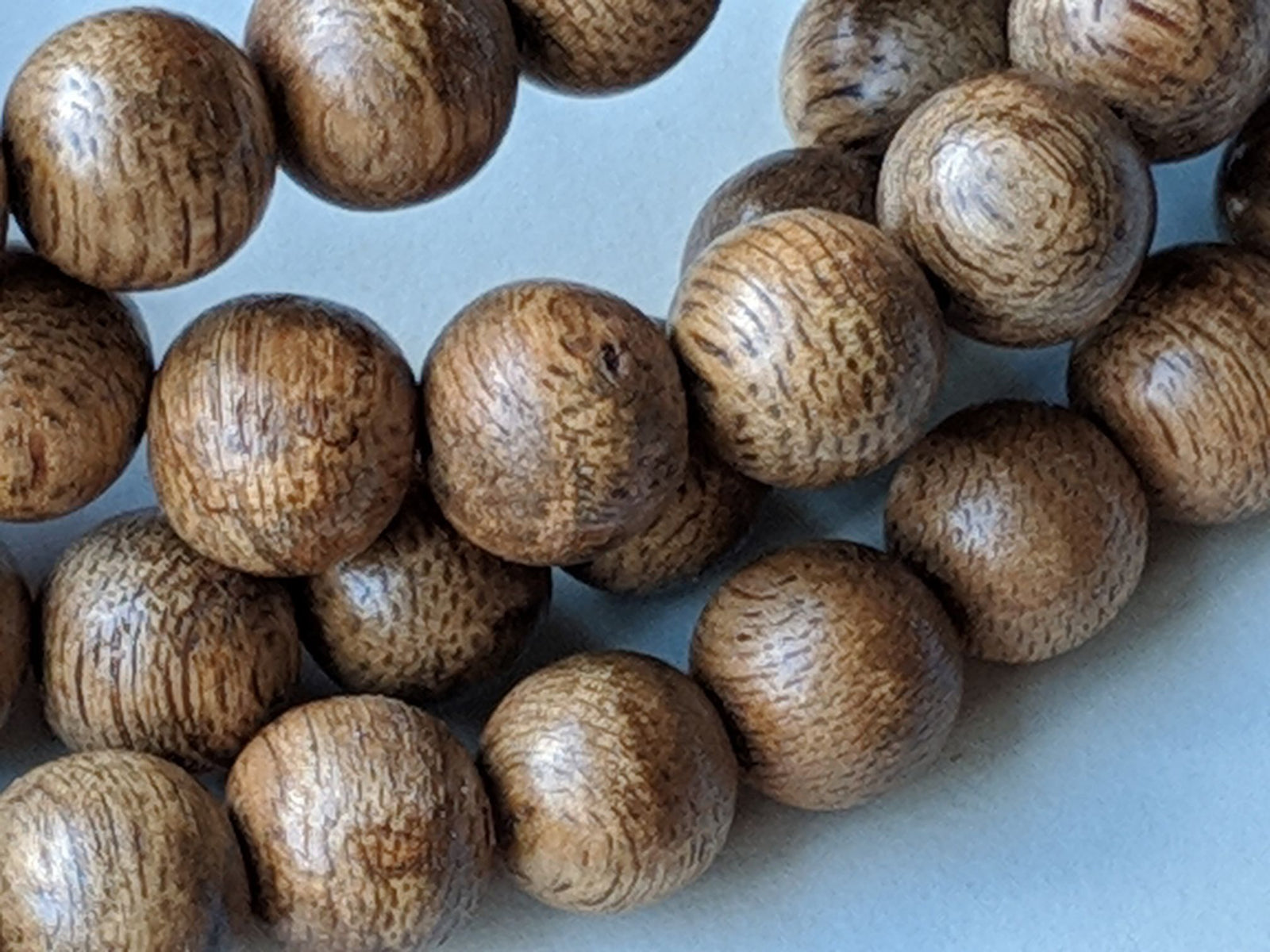 *SOLD* Wild Agarwood Aqualaria Malaccensis 108 mala 8mm 21g Classic Pattern -