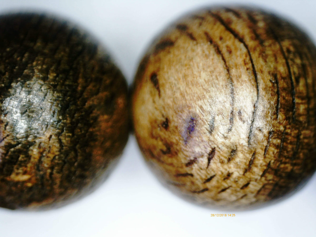 *SOLD* Wild Agarwood Aqualaria Malaccensis 108 mala 8mm 21g Classic Pattern -