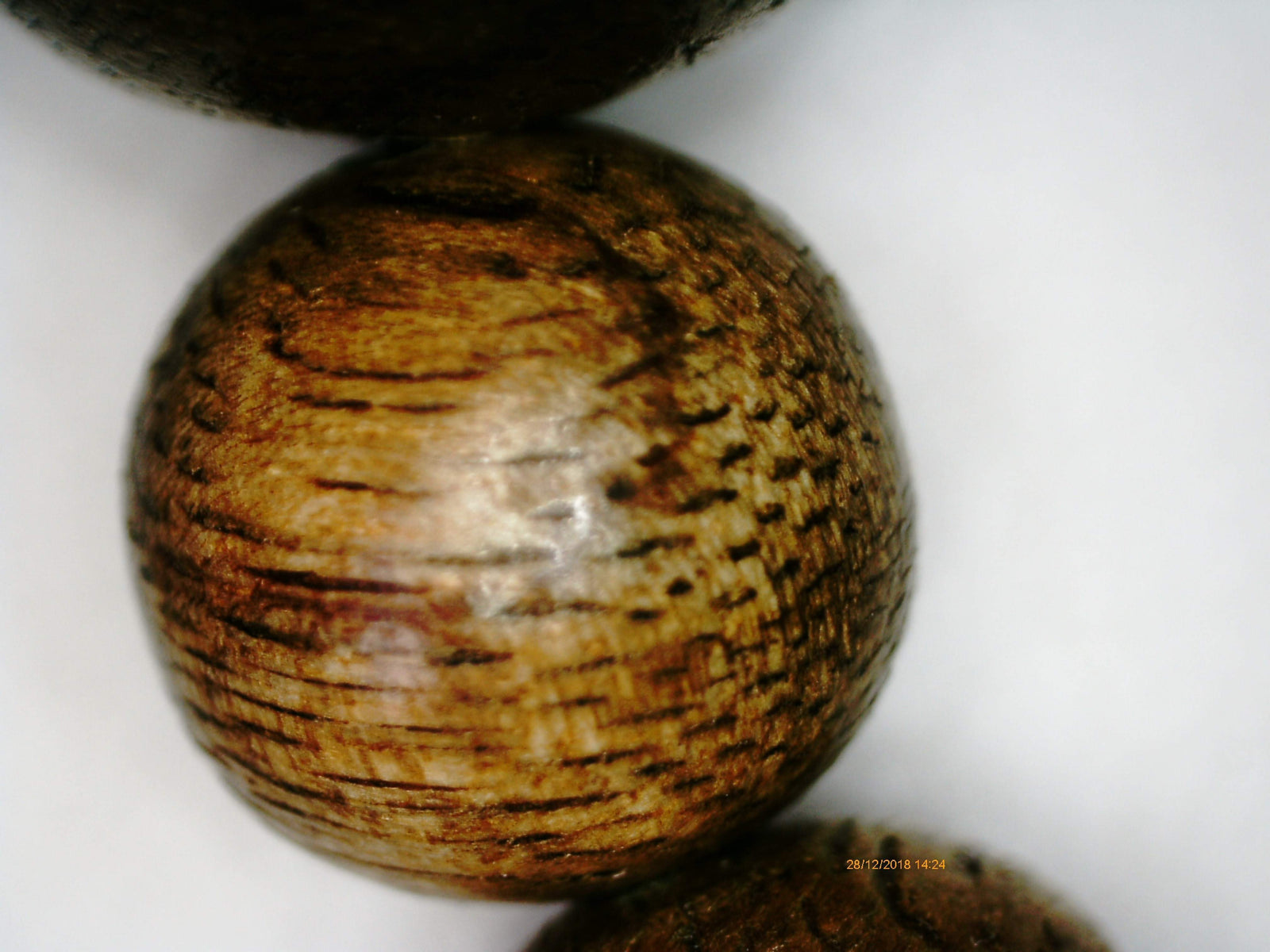 *SOLD* Wild Agarwood Aqualaria Malaccensis 108 mala 8mm 21g Classic Pattern -