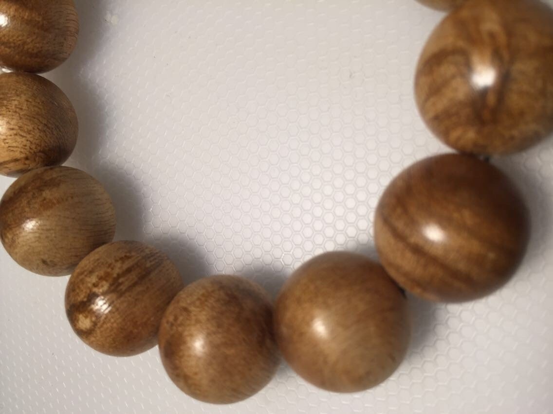 *SOLD* Wild Saba Young Agarwood Bracelet -