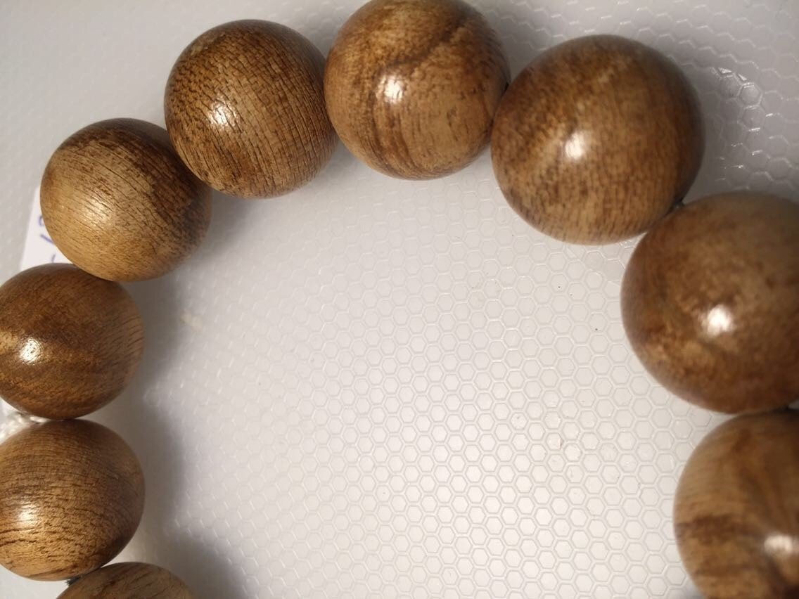 *SOLD* Wild Saba Young Agarwood Bracelet -