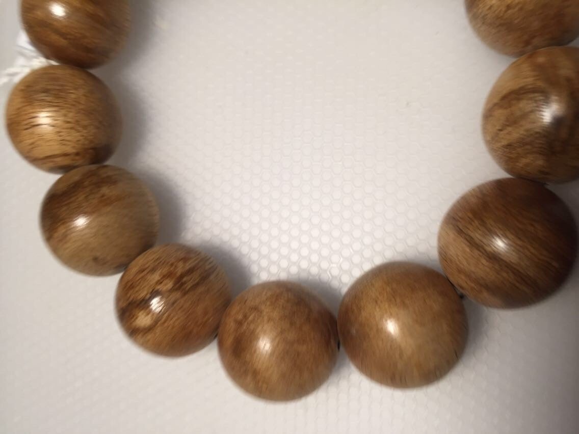 *SOLD* Wild Saba Young Agarwood Bracelet -