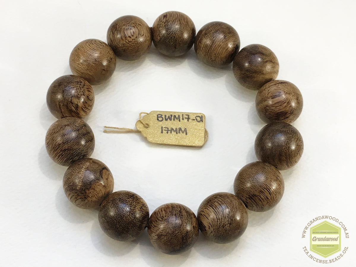 Sarawak Wild Agarwood bracelet 17mm- 21.56g - one piece only -