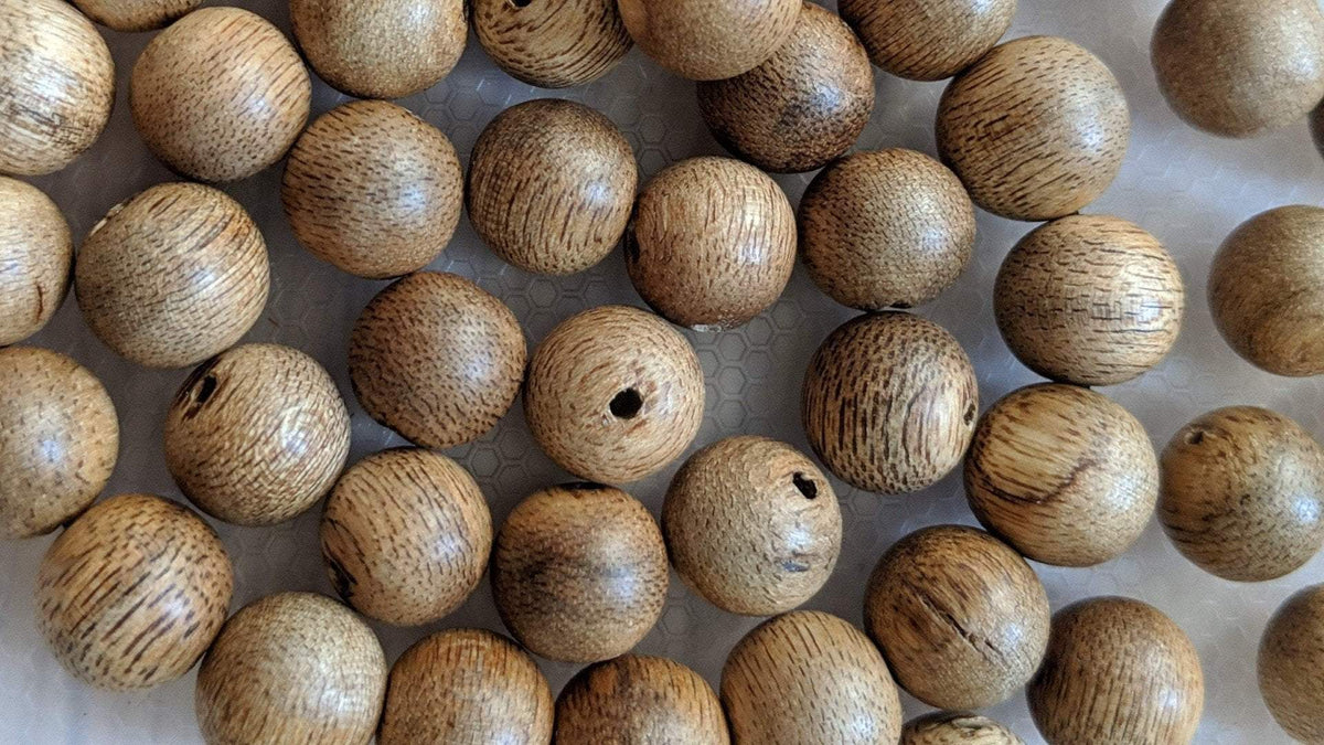 Single Cultivated Agarwood Beads dimension 11 mm suitable for DIY bracelet or necklace -