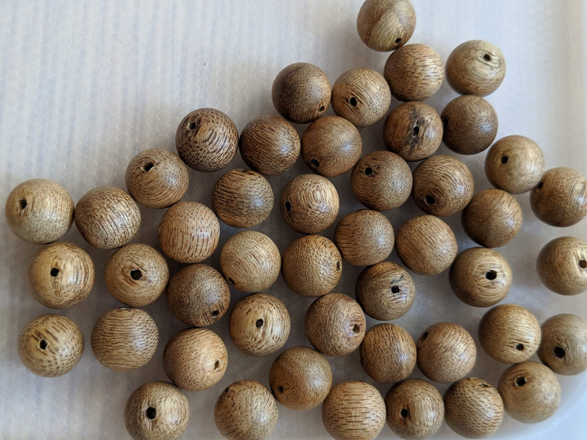 Single Cultivated Agarwood Beads dimension 11 mm suitable for DIY bracelet or necklace -