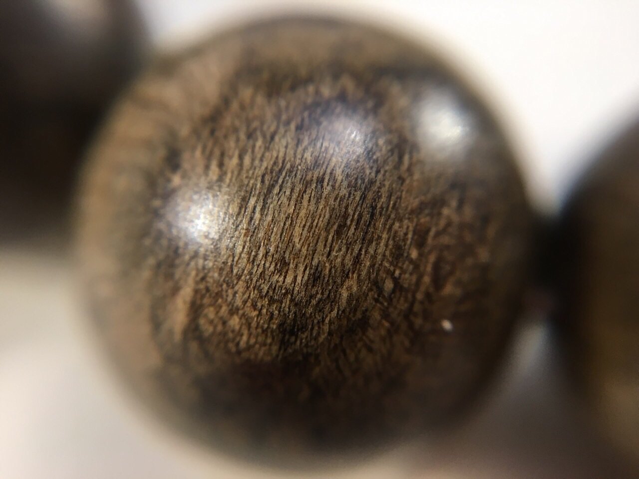 SOLD- Black Panther- Wild Dark Sinking Agarwood Bracelet 16mm over 30g -