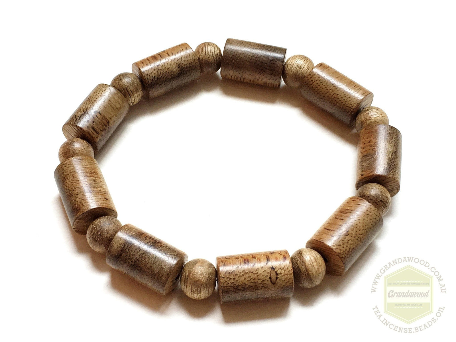SOLD- Malaysia Wild Agarwood tube bracelet -