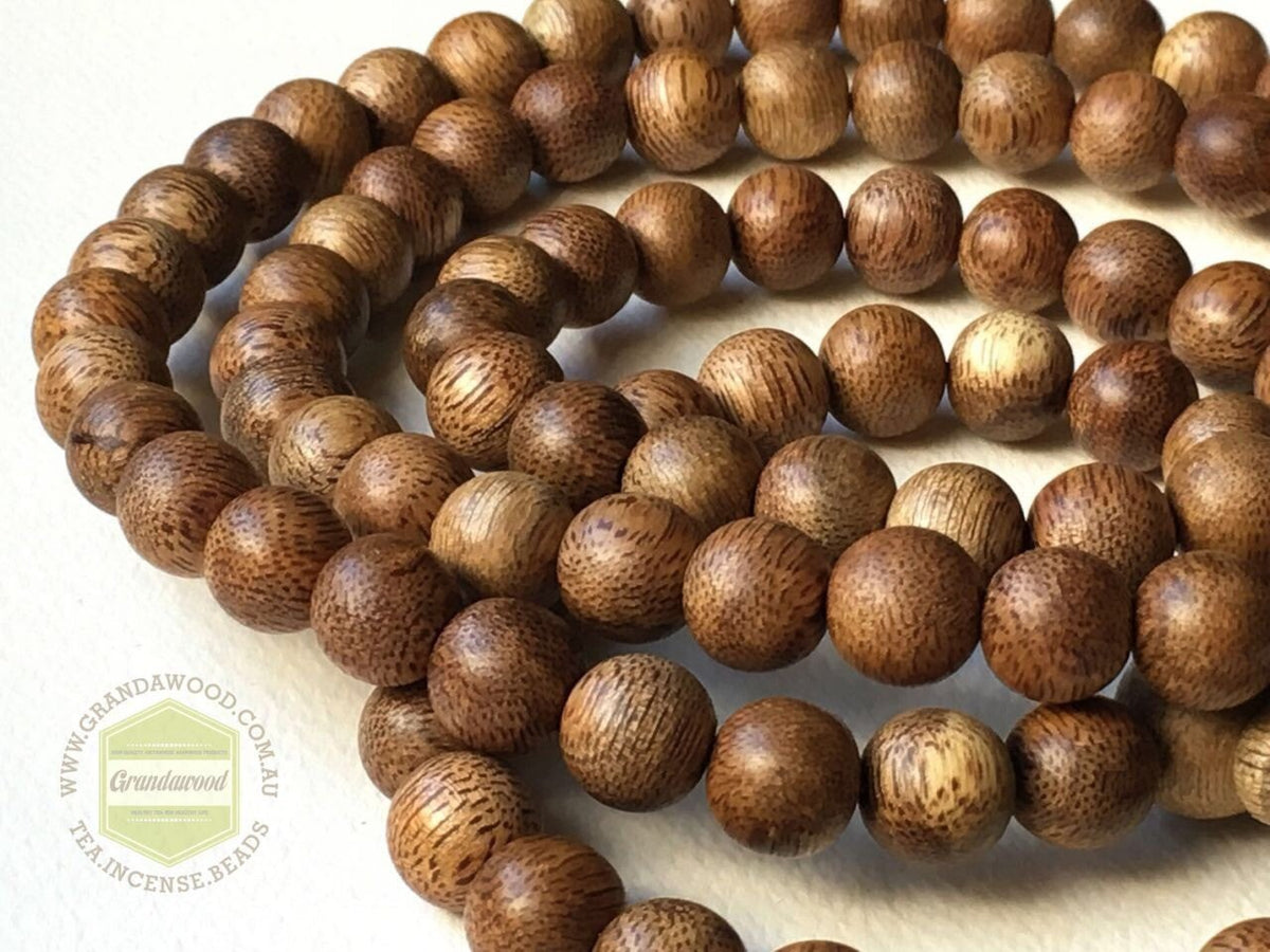 SOLD - Vietnamese Wild Agarwood Mala 108 9mm -