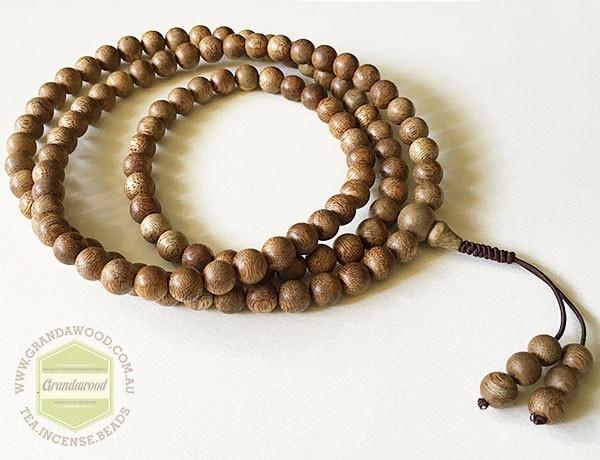 SOLD - Vietnamese Wild Agarwood Mala 108 9mm -