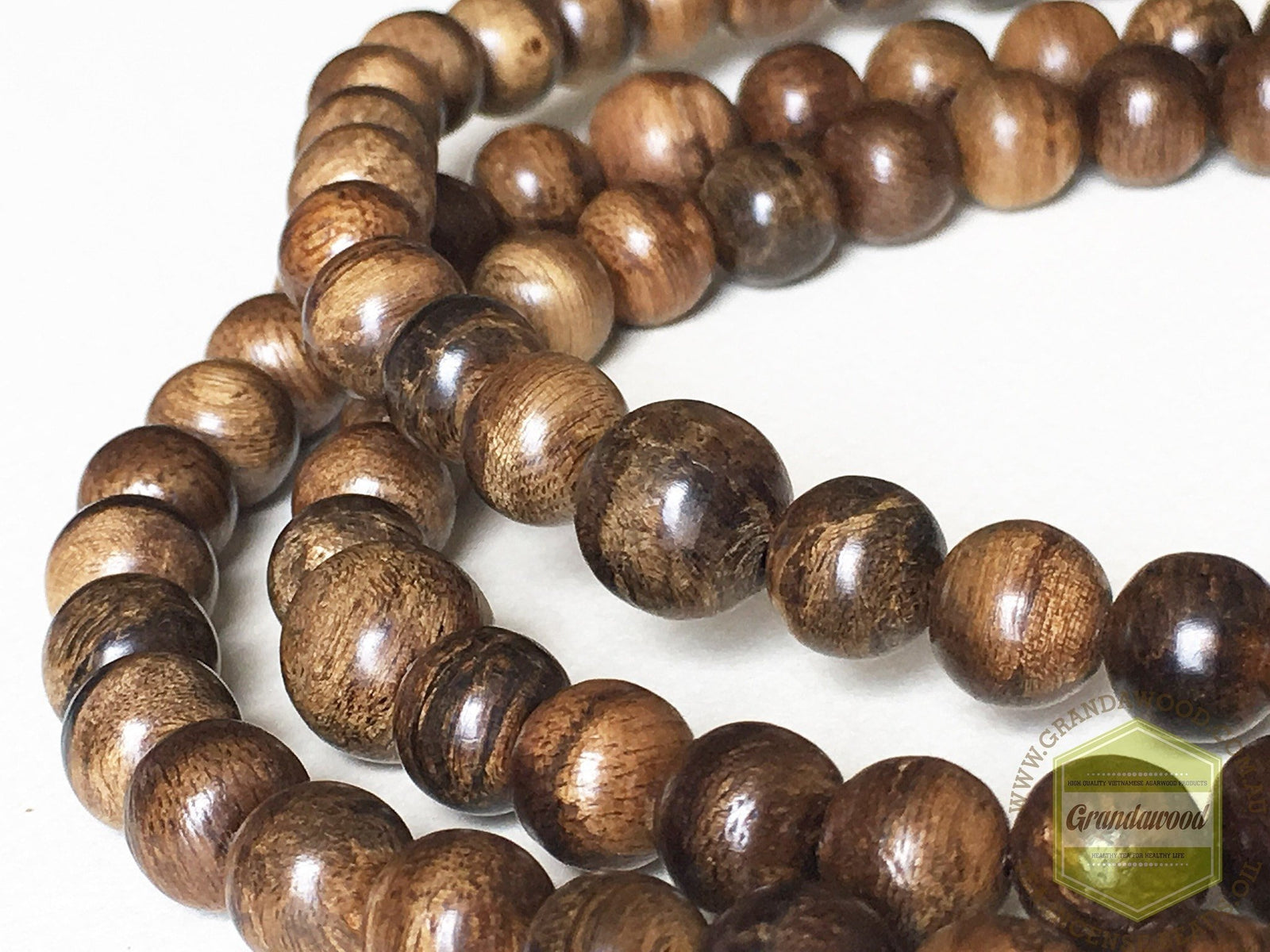 SOLD- Wild Indonesian Mala 8mm 108 beads -