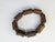 Style of the nature: Raw Wild Sinking Agarwood Bracelet made from small tree branches -