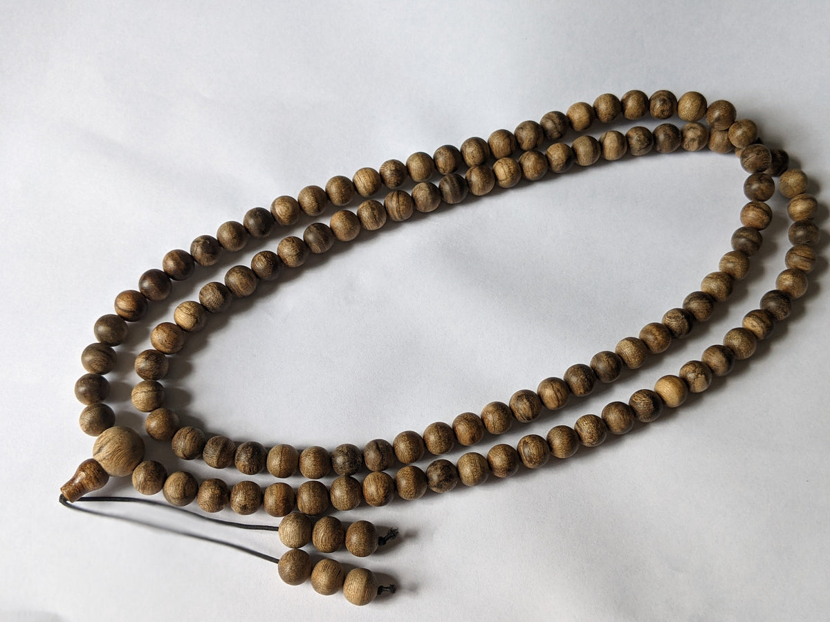 The BM8 - 108 Wild Agarwood mala -8mm 29g -