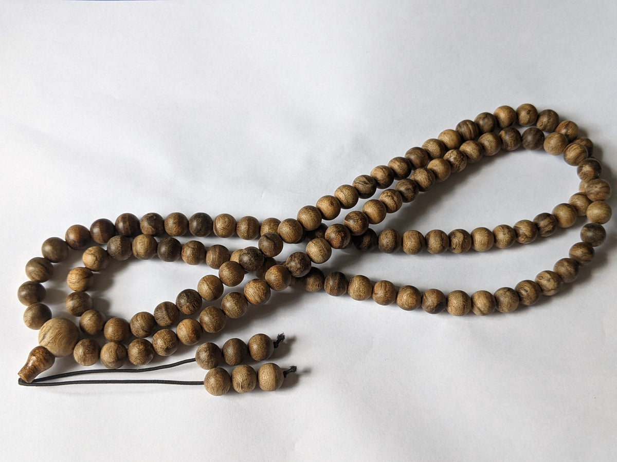 The BM8 - 108 Wild Agarwood mala -8mm 29g -