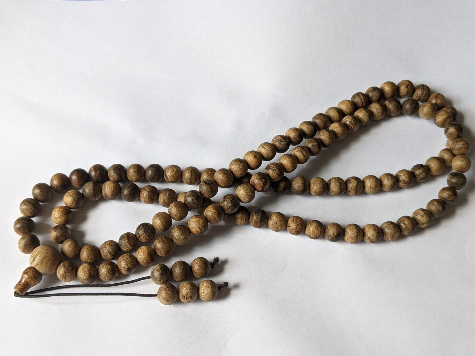 The BM8 - 108 Wild Agarwood mala -8mm 29g -