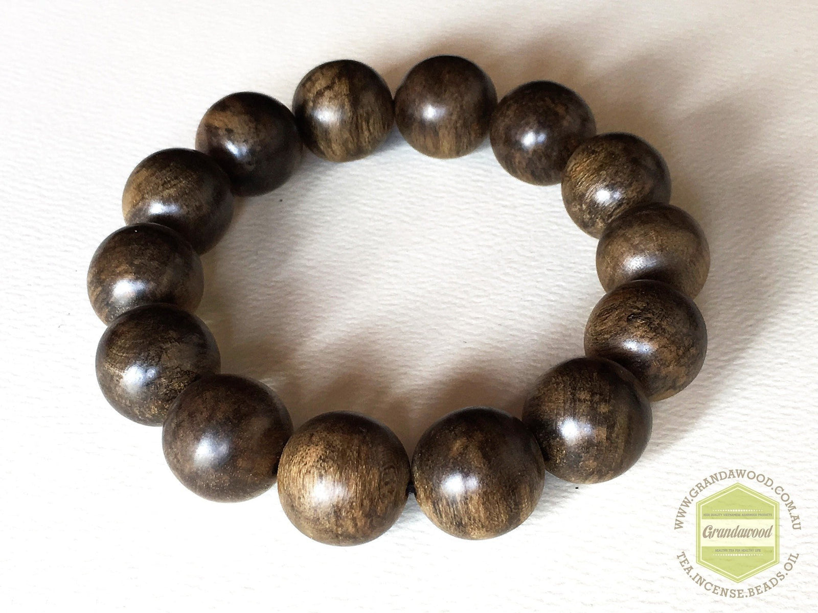 The Fortunate Charm-Indonesia Borneo Wild Dark Bracelet circa 27g -