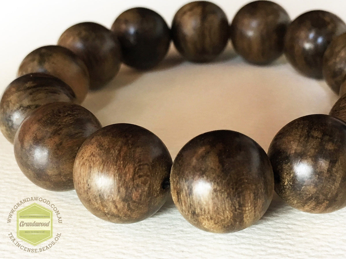 The Fortunate Charm-Indonesia Borneo Wild Dark Bracelet circa 27g -