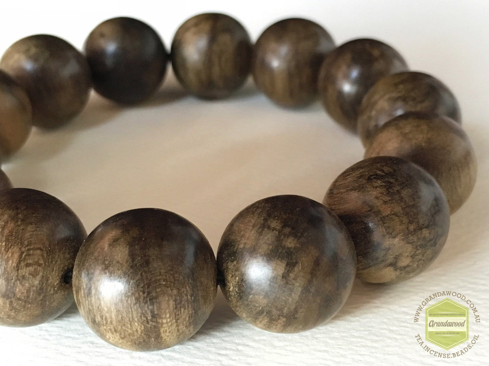 The Fortunate Charm-Indonesia Borneo Wild Dark Bracelet circa 27g -