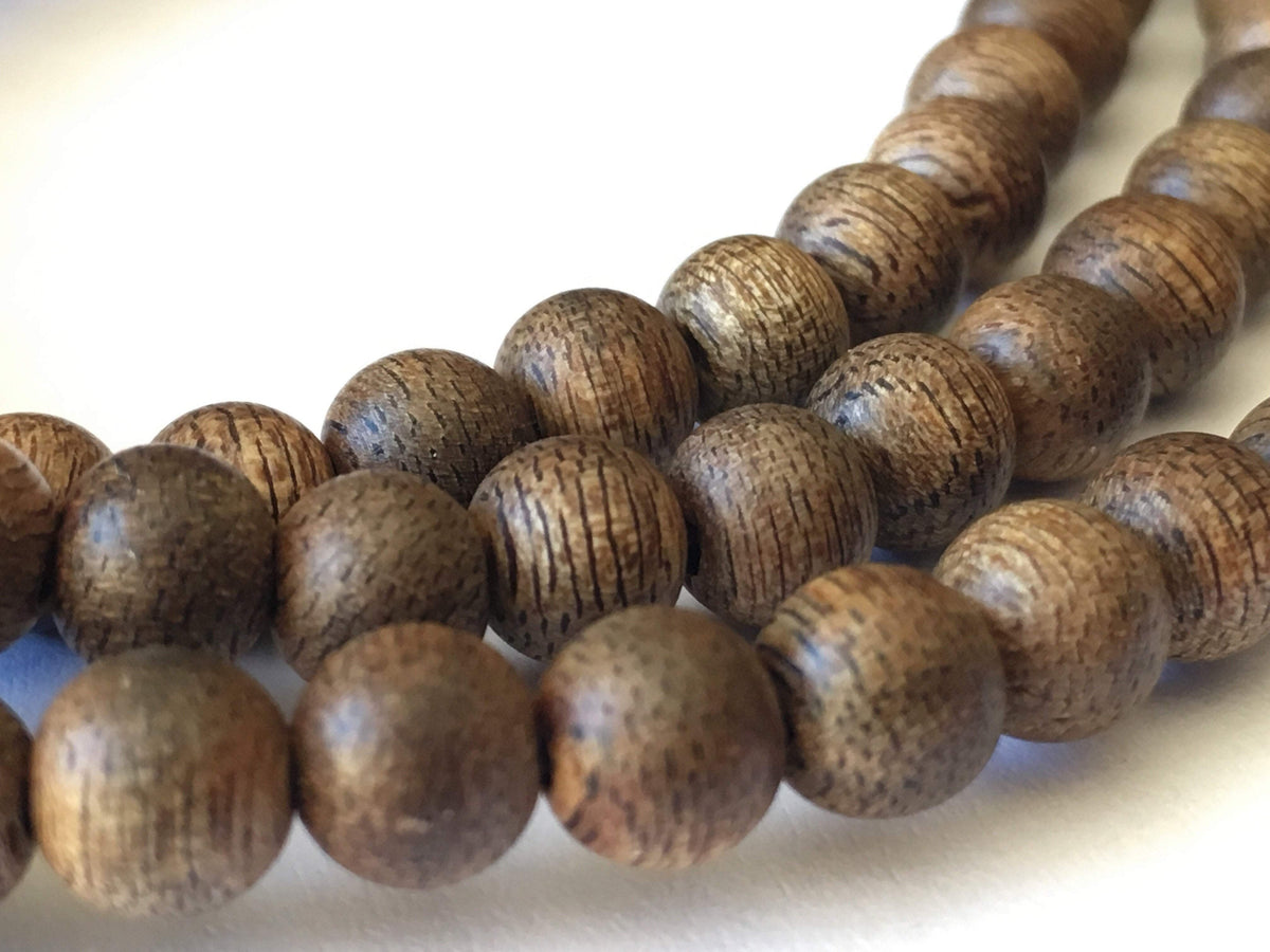 The GGG, Premium Cultivated Agarwood 108 Mala and/or Bracelet - Cultivated beads with wild agarwood quality -