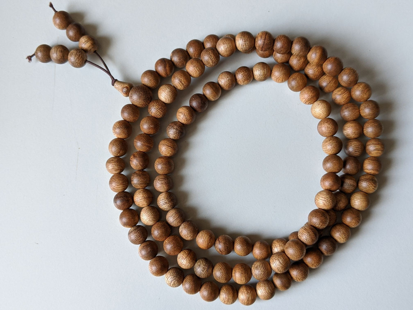 The GGG, Premium Cultivated Agarwood 108 Mala and/or Bracelet - Cultivated beads with wild agarwood quality -