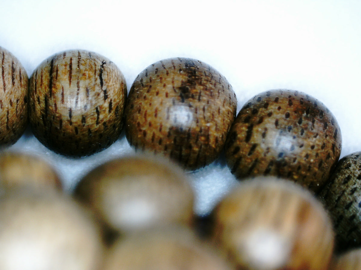 The GGG, Premium Cultivated Agarwood 108 Mala and/or Bracelet - Cultivated beads with wild agarwood quality -