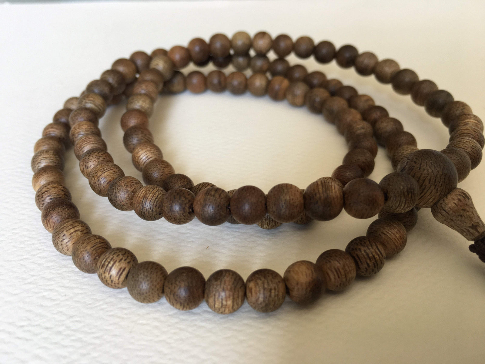 The GGG, Premium Cultivated Agarwood 108 Mala and/or Bracelet - Cultivated beads with wild agarwood quality -