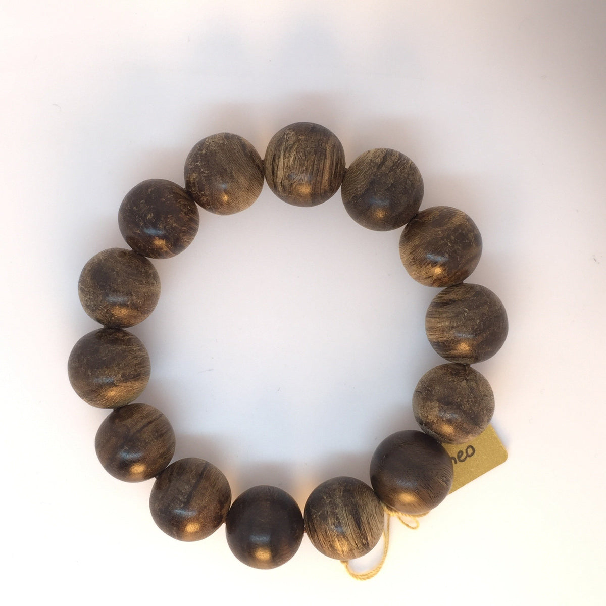 The Meticulousness-Antique high resinous Wild Agarwood bracelet -