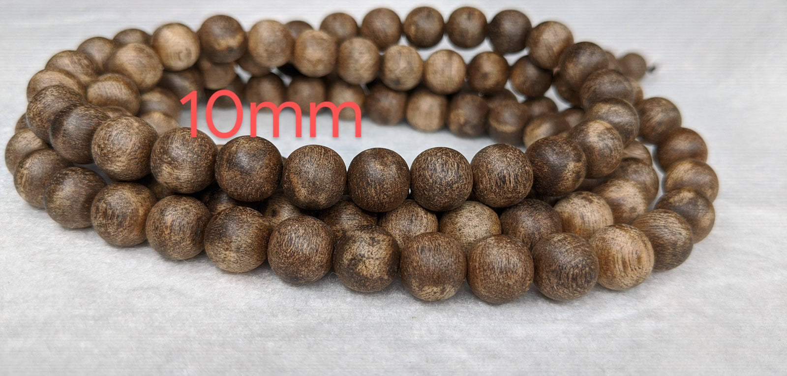 The Wiseman , Wisdom From The Elders, 108 mala made from Wild Agarwood from a small village -