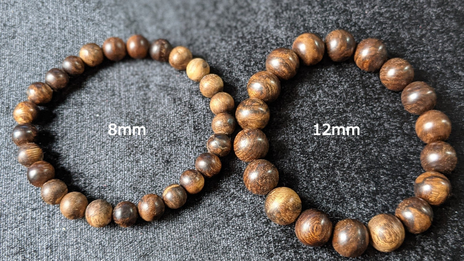 Three Sinking Treasures - Sinking Wild Agarwood 108 mala and Wild Agarwood Bracelet -