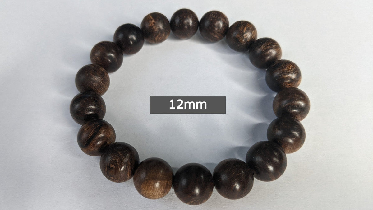 Three Sinking Treasures - Sinking Wild Agarwood 108 mala and Wild Agarwood Bracelet -