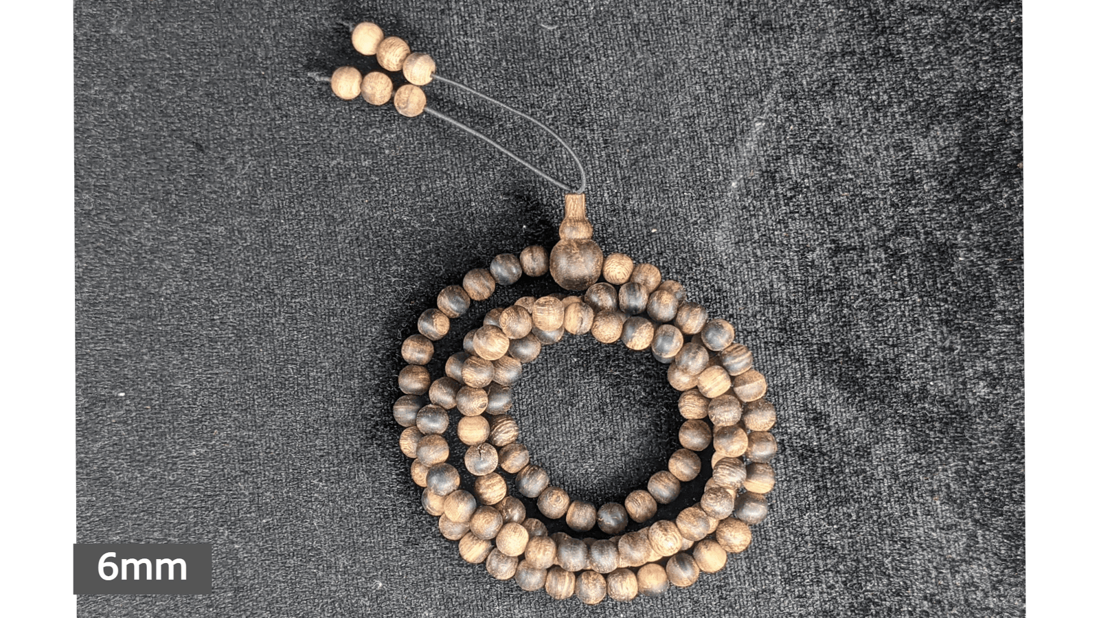 Three Sinking Treasures - Sinking Wild Agarwood 108 mala and Wild Agarwood Bracelet -