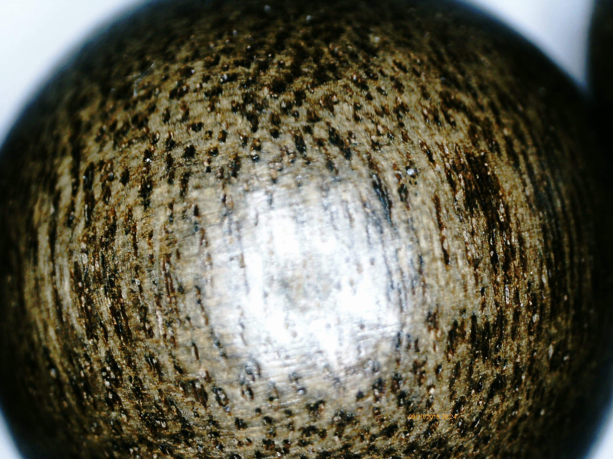 SOLD Wild Agarwood Bracelet made from heart wood 16mm 14 beads 32g - The Moonless -