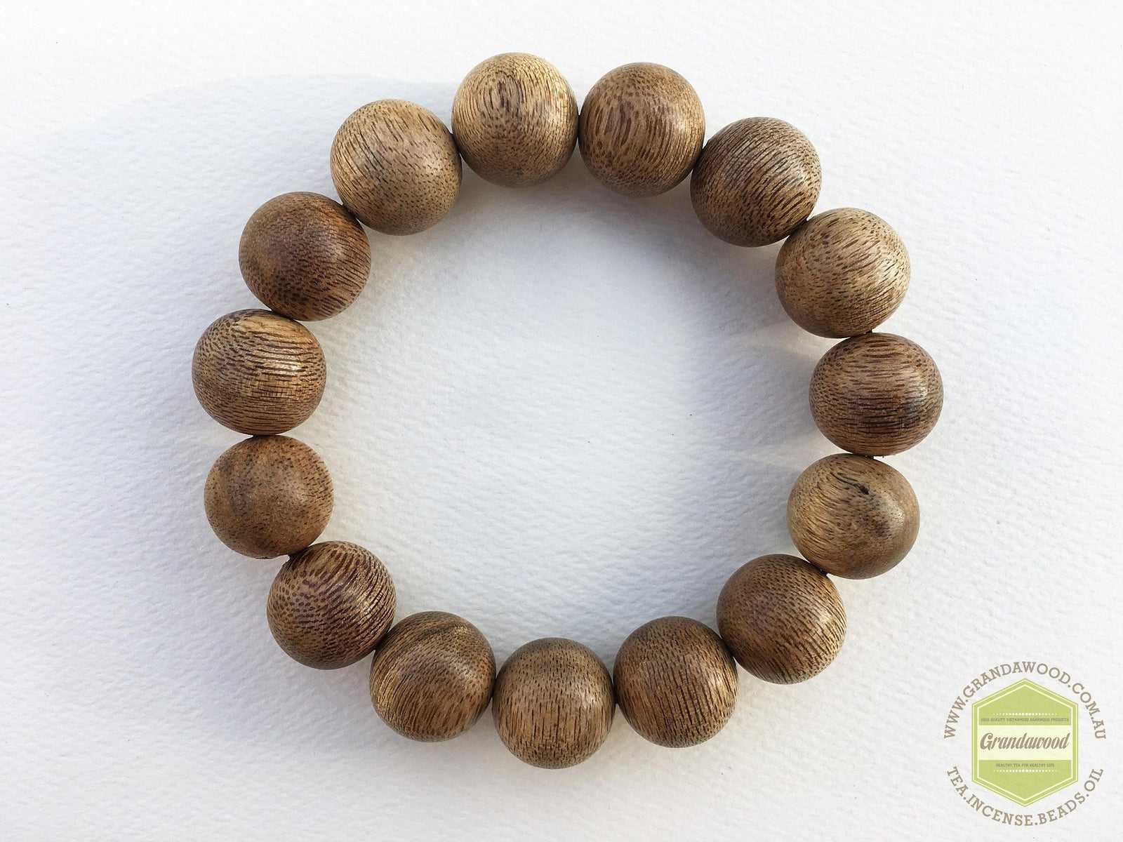 Wild Vietnamese Agarwood Bracelet Genuine Quality -