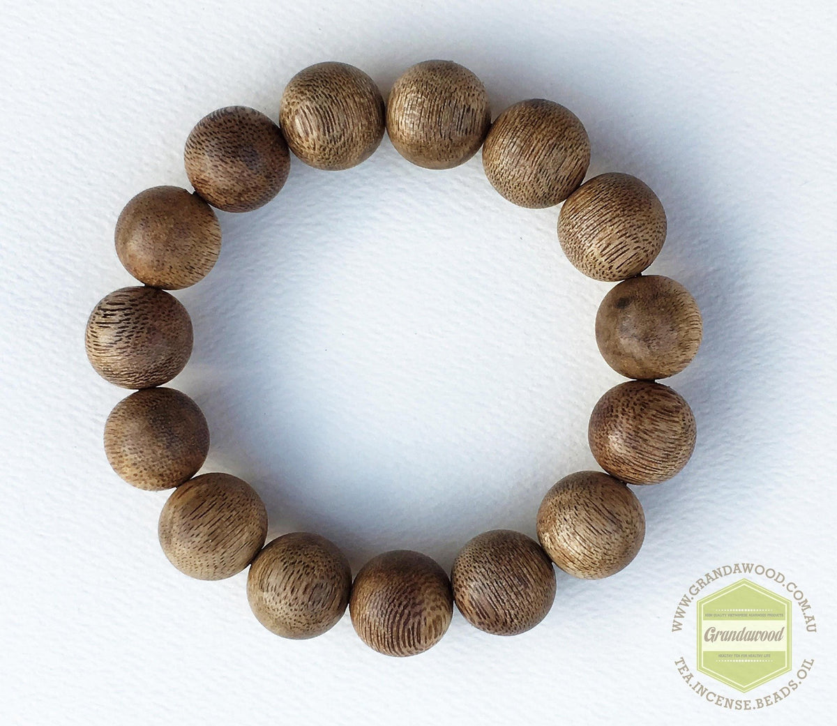 Wild Vietnamese Agarwood Bracelet Genuine Quality -
