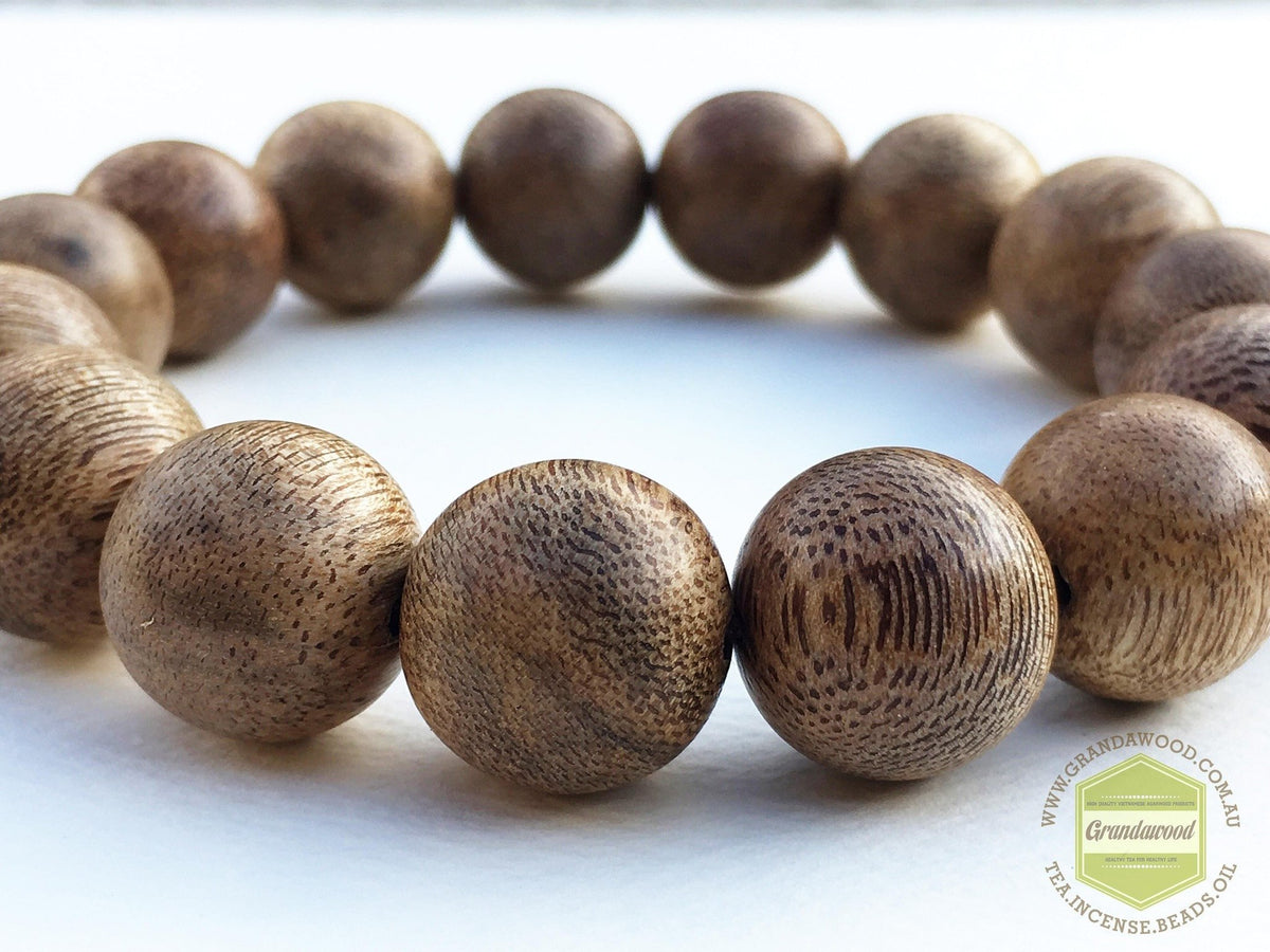 Wild Vietnamese Agarwood Bracelet Genuine Quality -