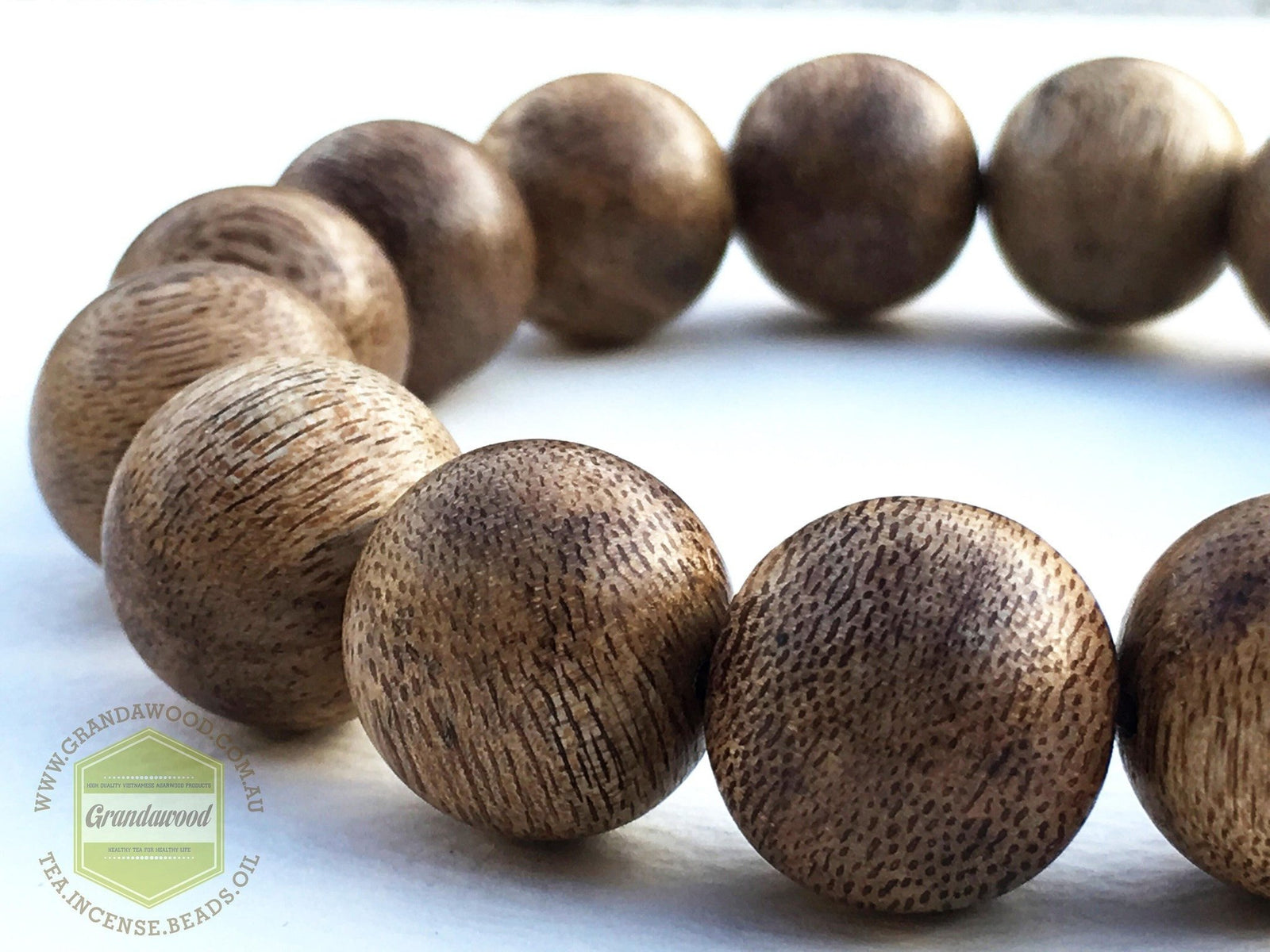 Wild Vietnamese Agarwood Bracelet Genuine Quality -