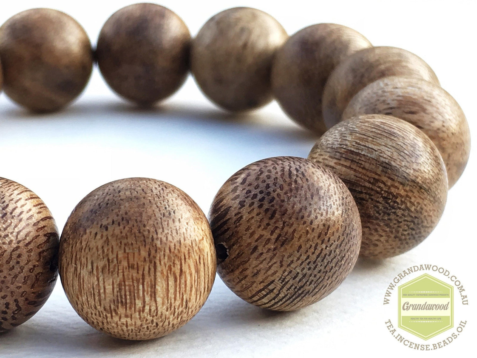 Wild Vietnamese Agarwood Bracelet Genuine Quality -
