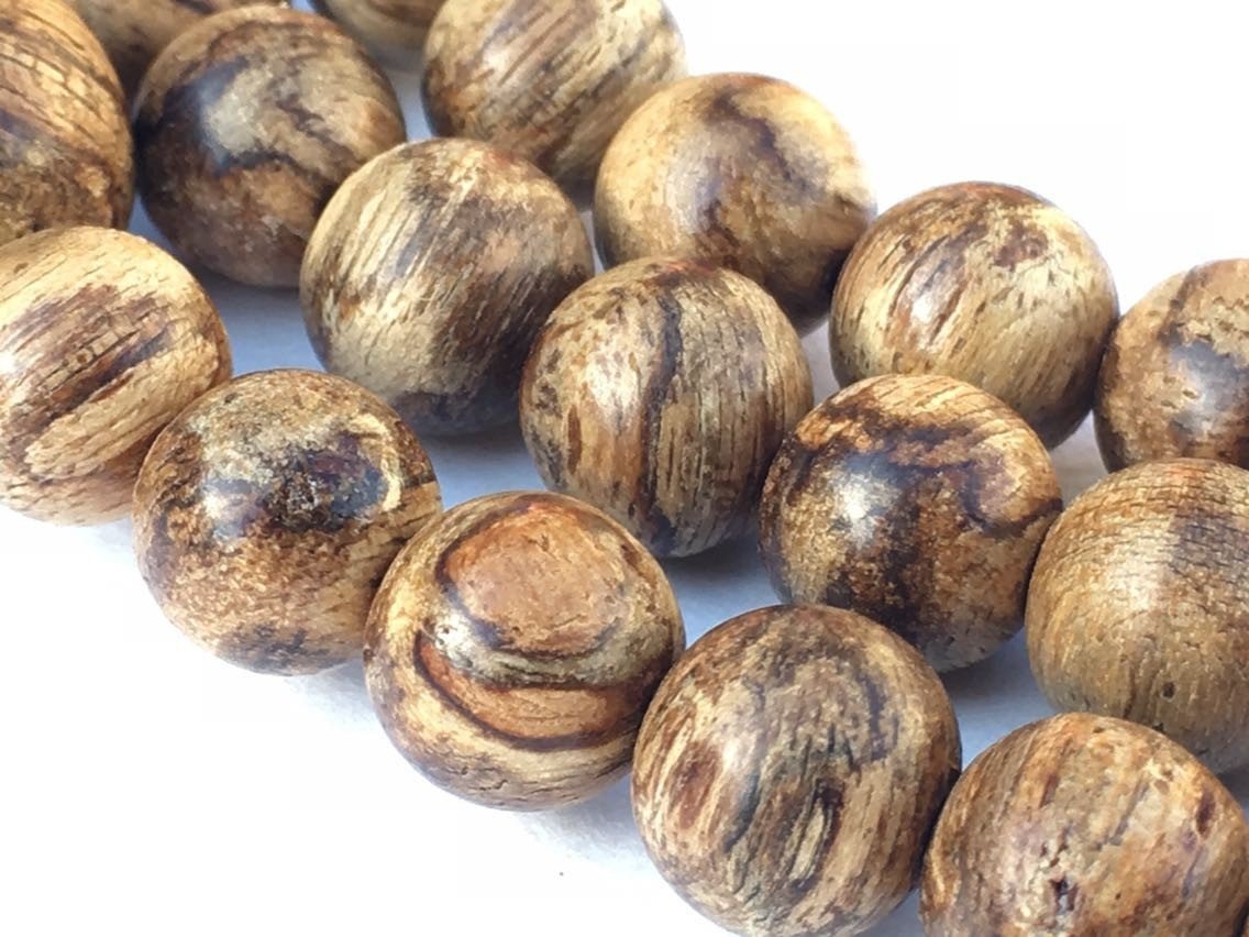 ZZ-SOLD OUT-ZZ- The Fearless Tiger- Wild Agarwood 108 mala beads Borneo Region -