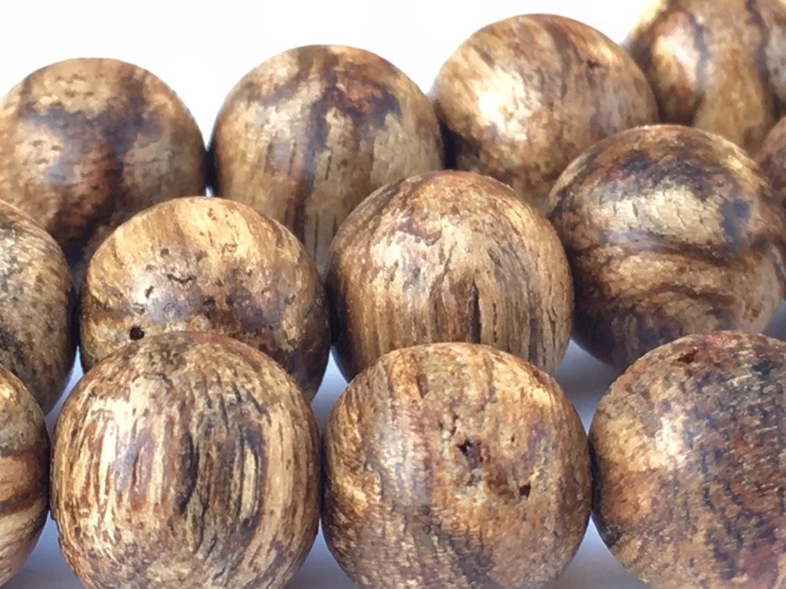 ZZ-SOLD OUT-ZZ- The Fearless Tiger- Wild Agarwood 108 mala beads Borneo Region -