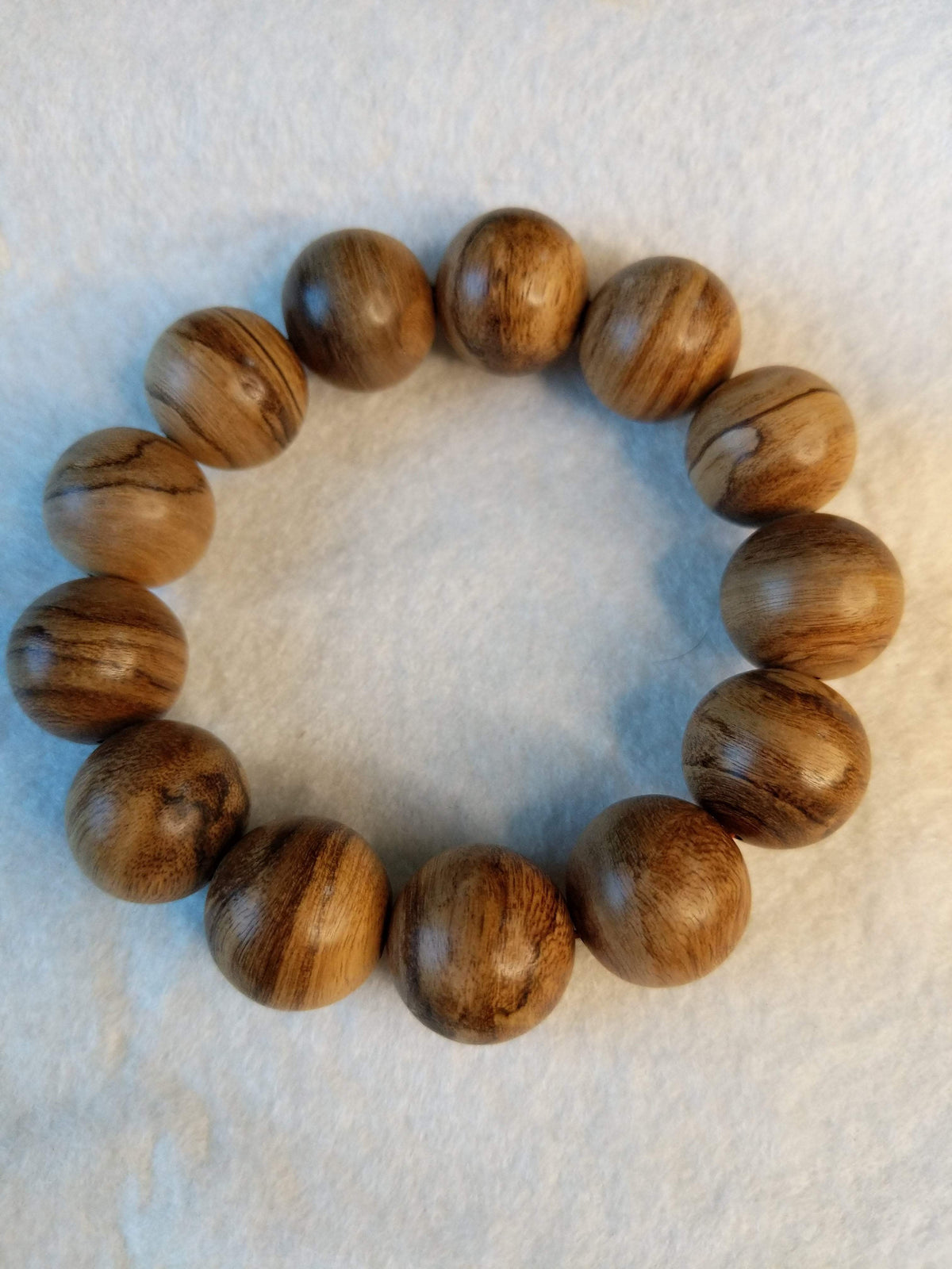 Borneo Wild Agarwood Bracelet 24g 13 beads 18mm -