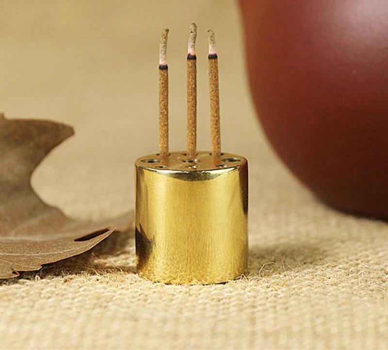 Copper Heavy Incense Holder suitable for Stick Incense with 9 holes -