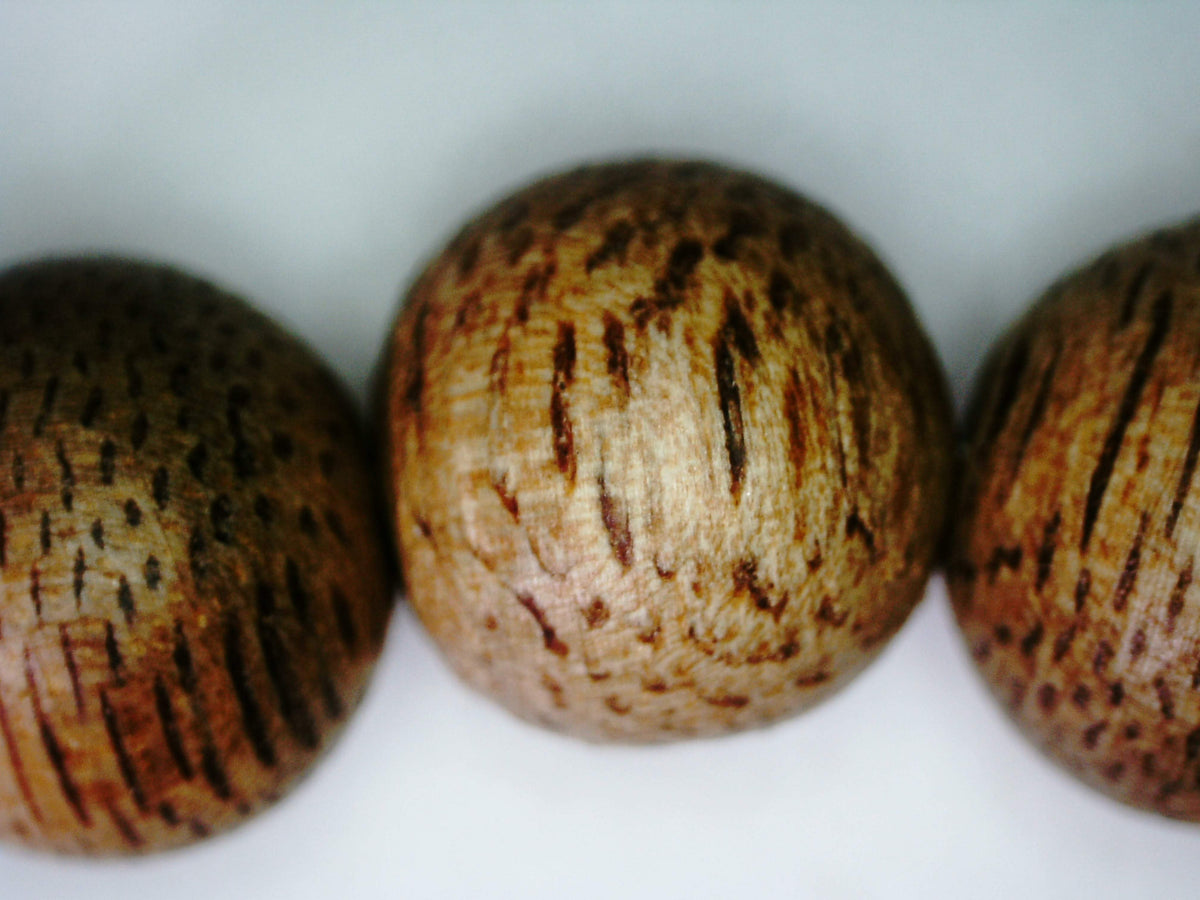 The Clarity - Cultivated agarwood 8mm bracelet with Tree of Life pedant, citrine and turquoise -