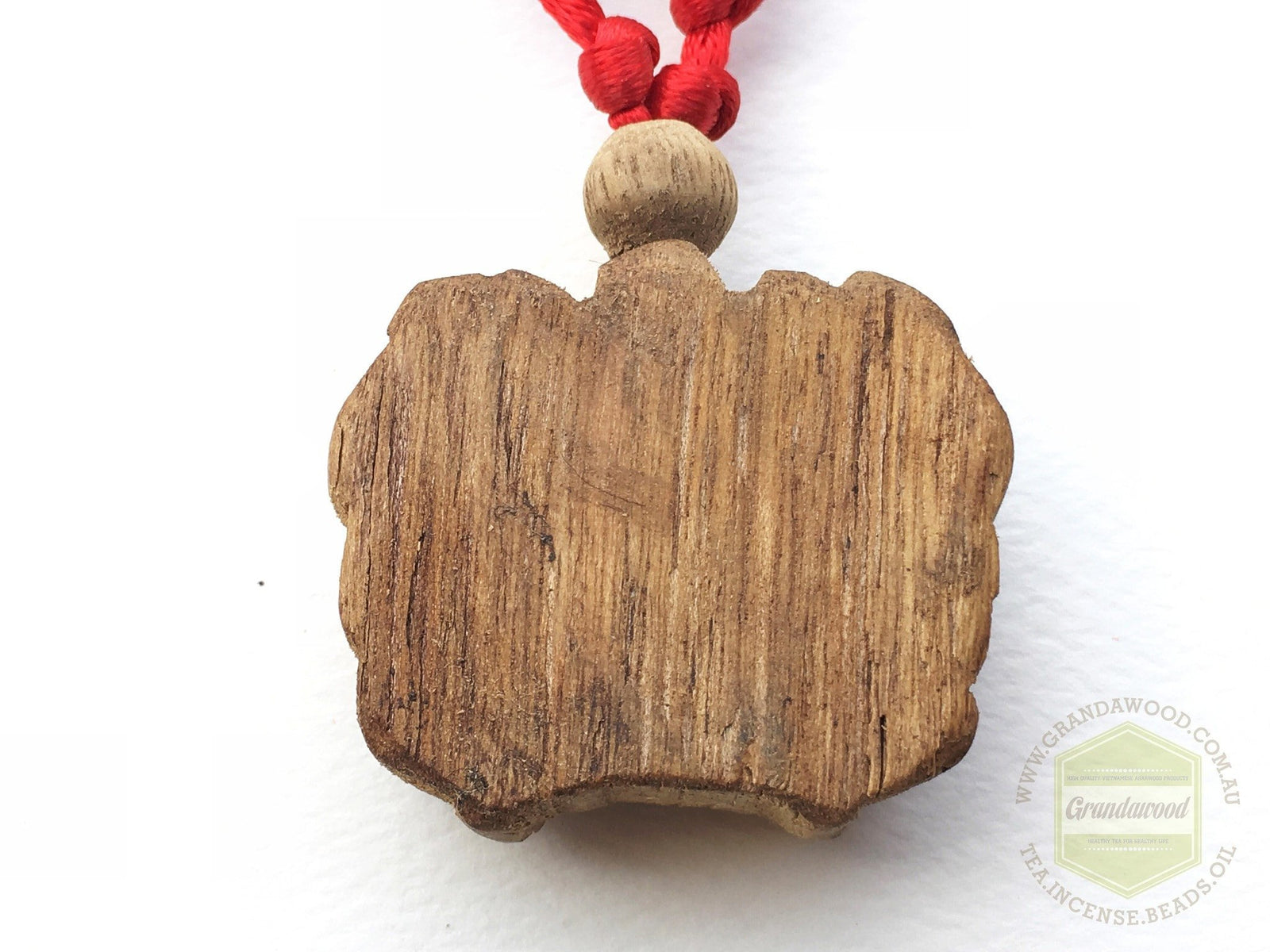 Agarwood key fob- Pair of Pi Yao (Pi Xiu) Mythical Winged Lion -