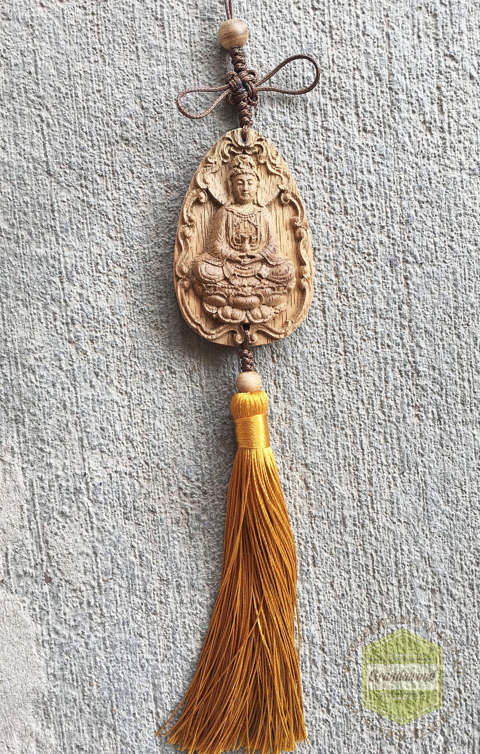 Guan yin Car Decor Hanger -