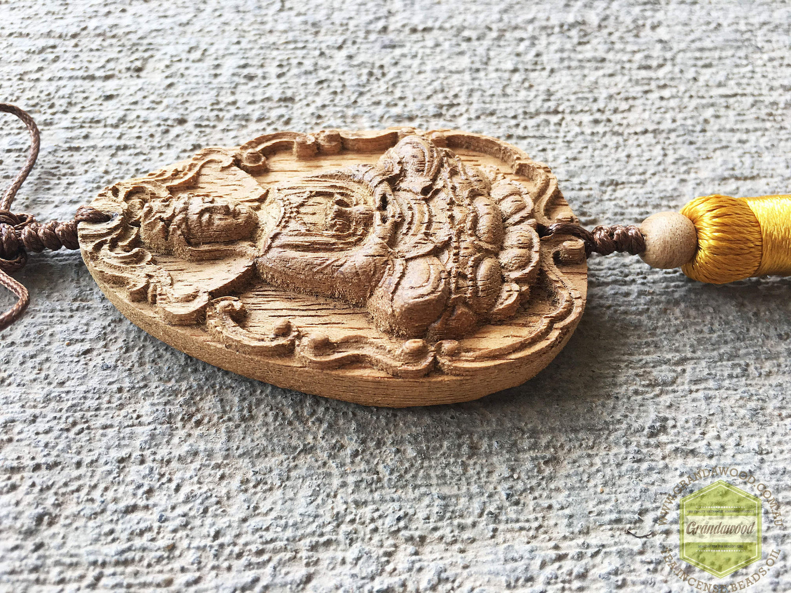 Guan yin Car Decor Hanger -