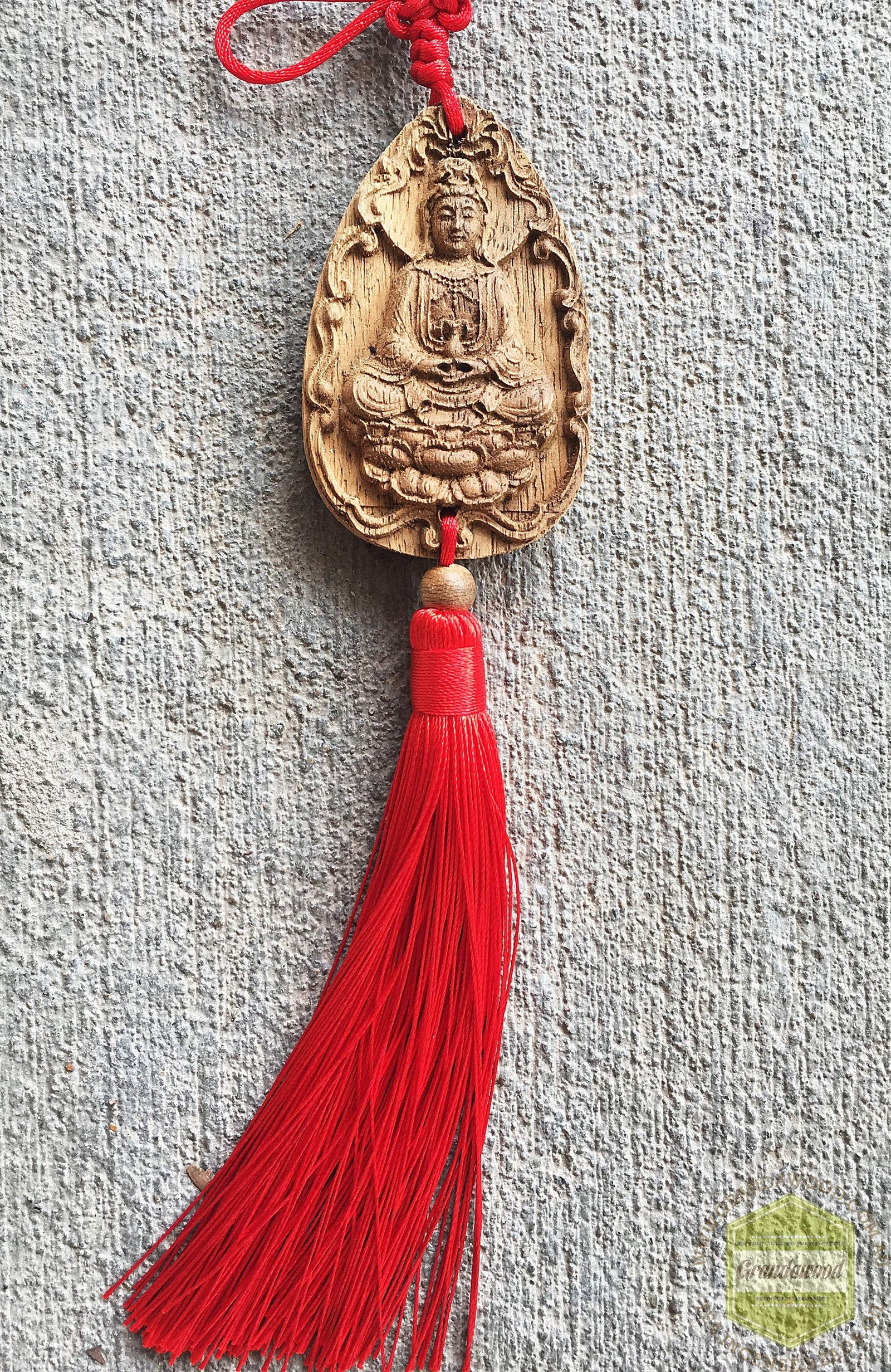 Guan yin Car Decor Hanger -