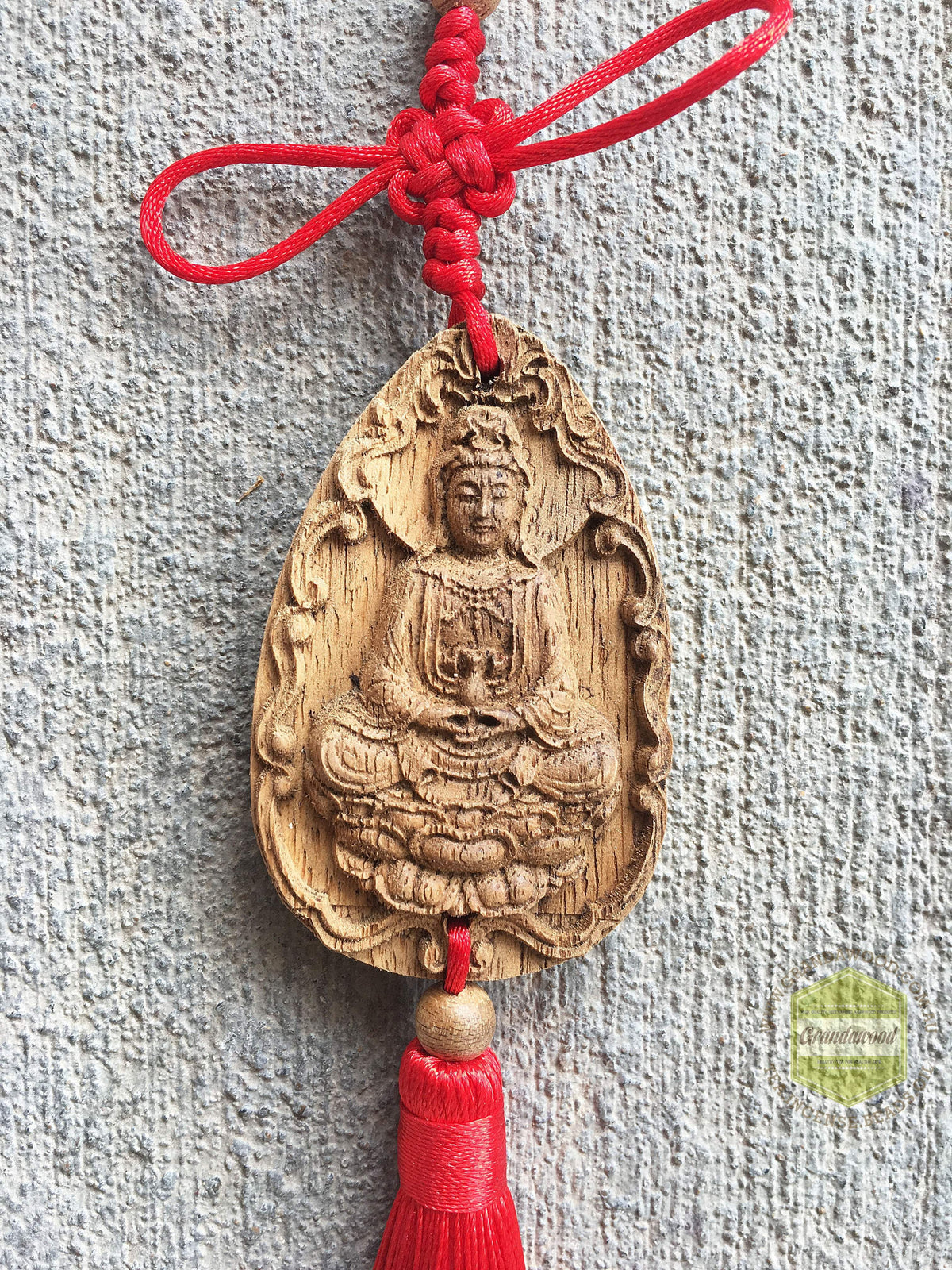 Guan yin Car Decor Hanger -